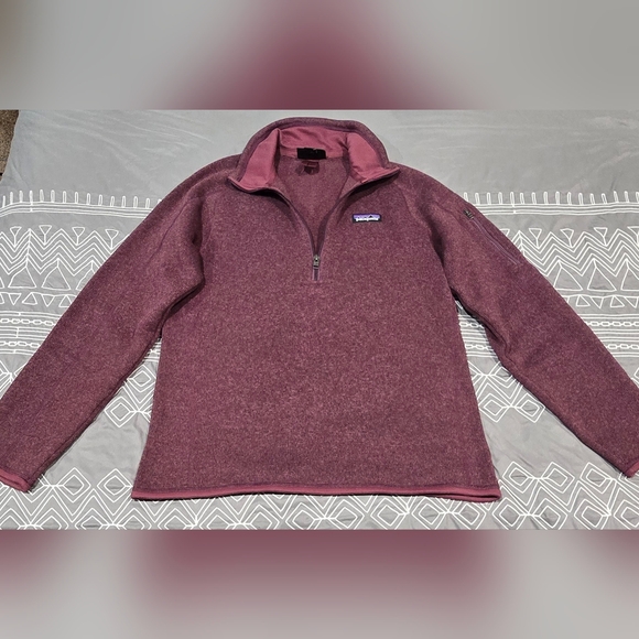 Patagonia Sweaters - Patagonia Womens Better Sweater Quarter Zip Fleece Size Medium